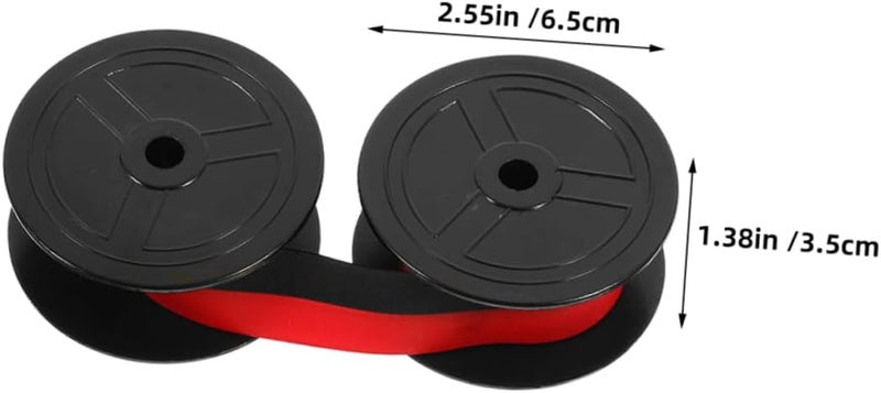 2pcs Dual Tone Ribbon High-Durability Ink for Easy Replacement Household Supply Lightweight Ribbon Compatible Multiple Models - Image 2