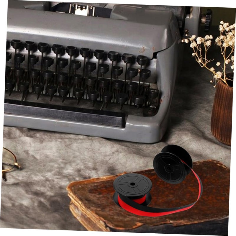 2pcs Dual Tone Ribbon High-Durability Ink for Easy Replacement Household Supply Lightweight Ribbon Compatible Multiple Models - Image 4