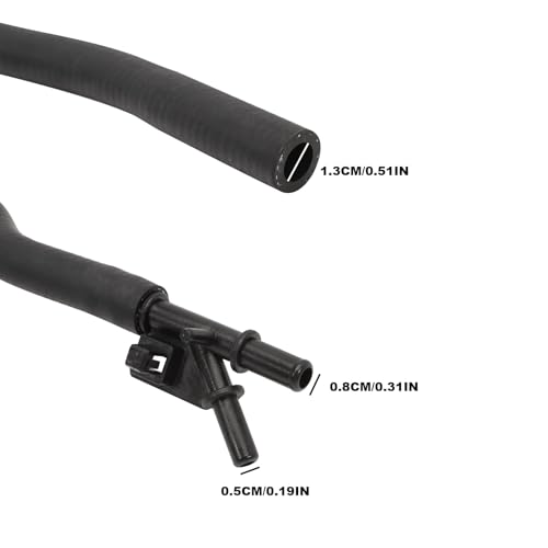 FanPaYY 1626421090 FanPaYY 3 Way Bypass Water Coolant Hose for Scion Xb 2008 2009 2010 2011 2012 2013 2014 2015 24L - Image 3