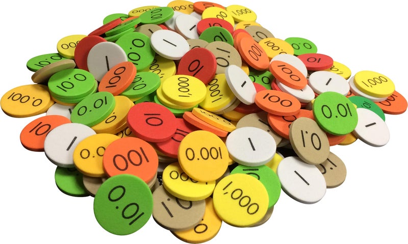 Teacher Created Resources Sensational Mathâ„¢ Place Value Discs: 7-Value Decimals to Whole Numbers - Image 2