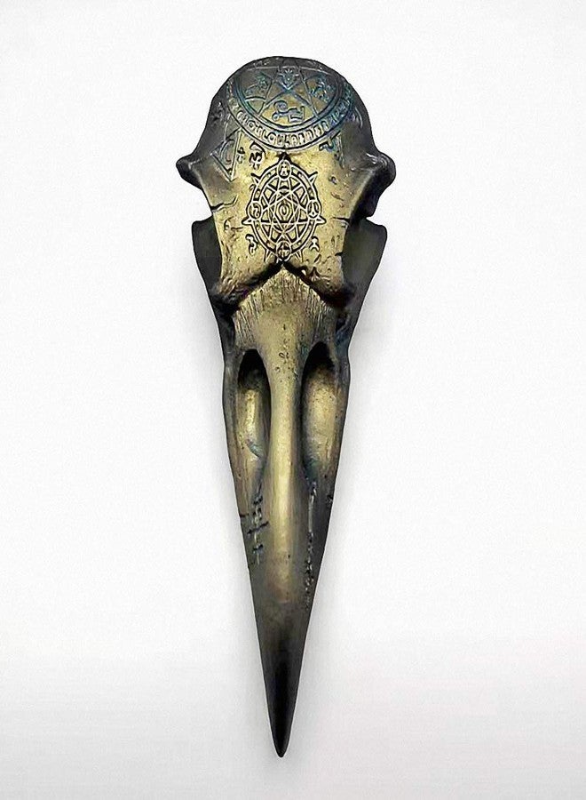 Fewo Tiny Size 3D Raven Head Skull Silicone Resin Mold Crow Bird Cake Fondant Mold Cake Decorating Tool Soap Resin Pendant Polymer Clay Halloween Candy Chocolate Gumpaste Molds - Image 3
