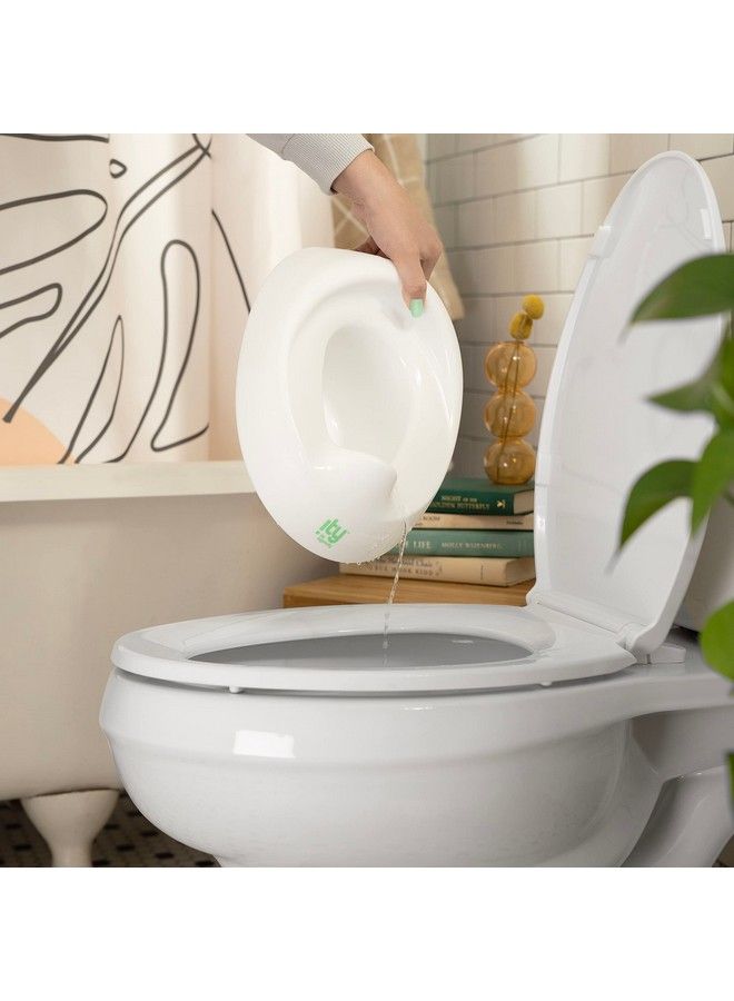 ingenuity جينيتي ريدي سيت جو بوتي وعاء قابل للإزالة قاعدة مستقرة عريضة قاع غير قابل للانزلاق عمر 18 شهرًا وما فوق أبيض ورمادي - Image 4