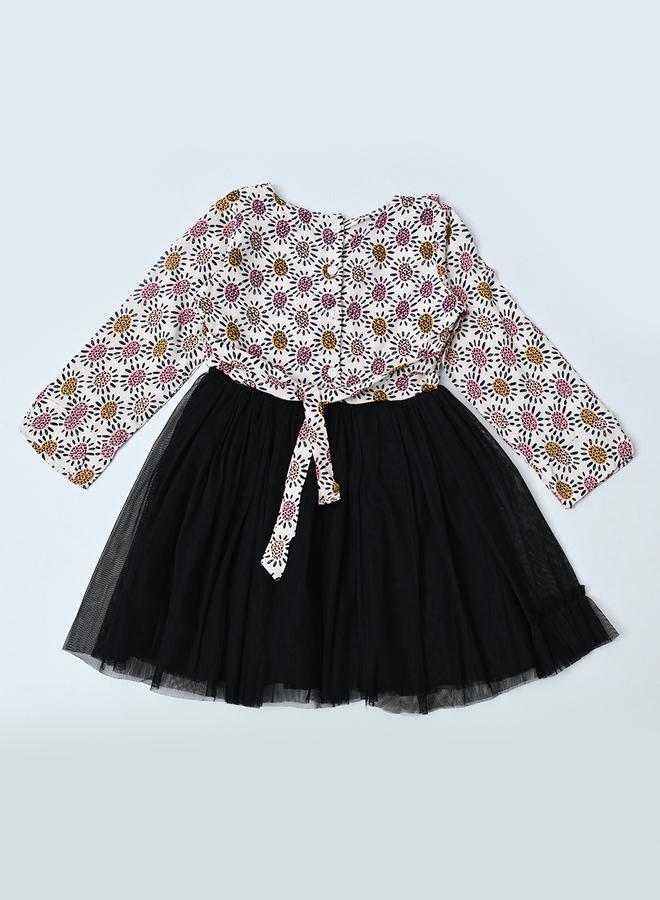 بيلا مودا فستان بياقة مزينة بالزهور - Image 2