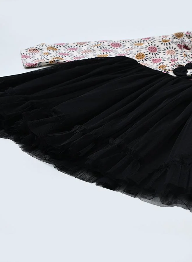 BELLA MODA Floral Bodice Dress