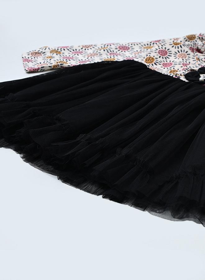 بيلا مودا فستان بياقة مزينة بالزهور - Image 4