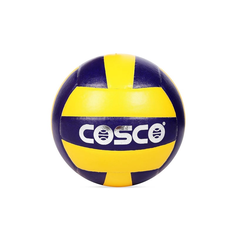 COSCO Acclaim Faux Leather, Nylon Volleyball, Size 4, (Multicolour) - Image 2