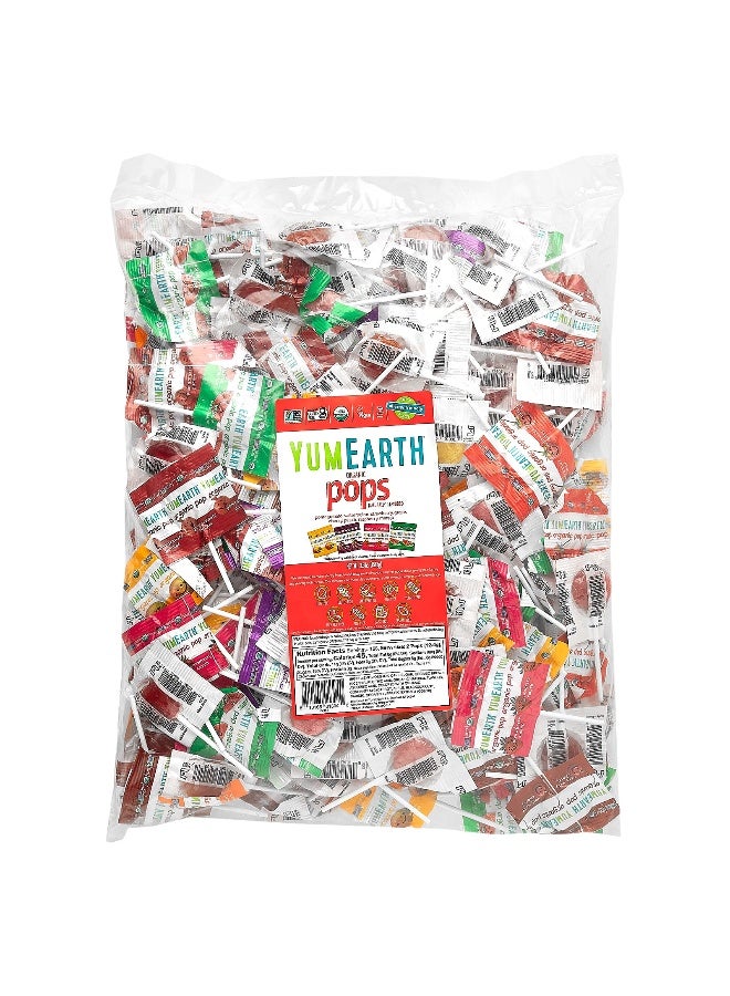YumEarth YumEarth, Organic Pops, Assorted, 3.5 lbs (1,588 g)  - Image 1
