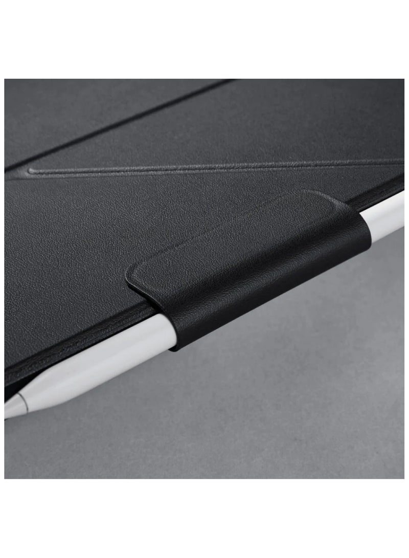 PITAKA MagEz Folio 2 for iPad Pro 12.9inch Portrait/Landscape Magnetic Case with Pencil Holder and 4 Standing Angles- Black - Image 3