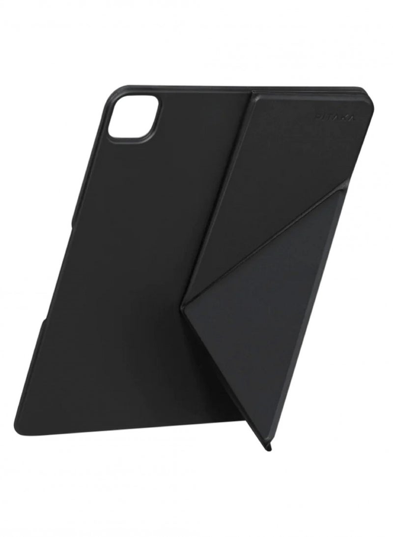 PITAKA MagEz Folio 2 for iPad Pro 12.9inch Portrait/Landscape Magnetic Case with Pencil Holder and 4 Standing Angles- Black - Image 4