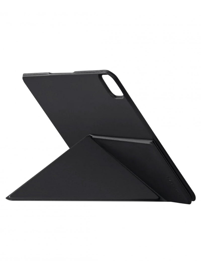 PITAKA MagEz Folio 2 for iPad Pro 12.9inch Portrait/Landscape Magnetic Case with Pencil Holder and 4 Standing Angles- Black - Image 1