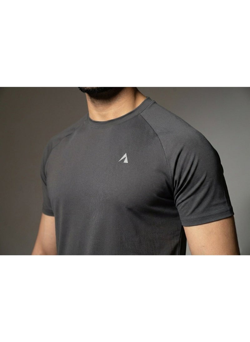 Men's Grey sports t-shirt 2XL - Image 1