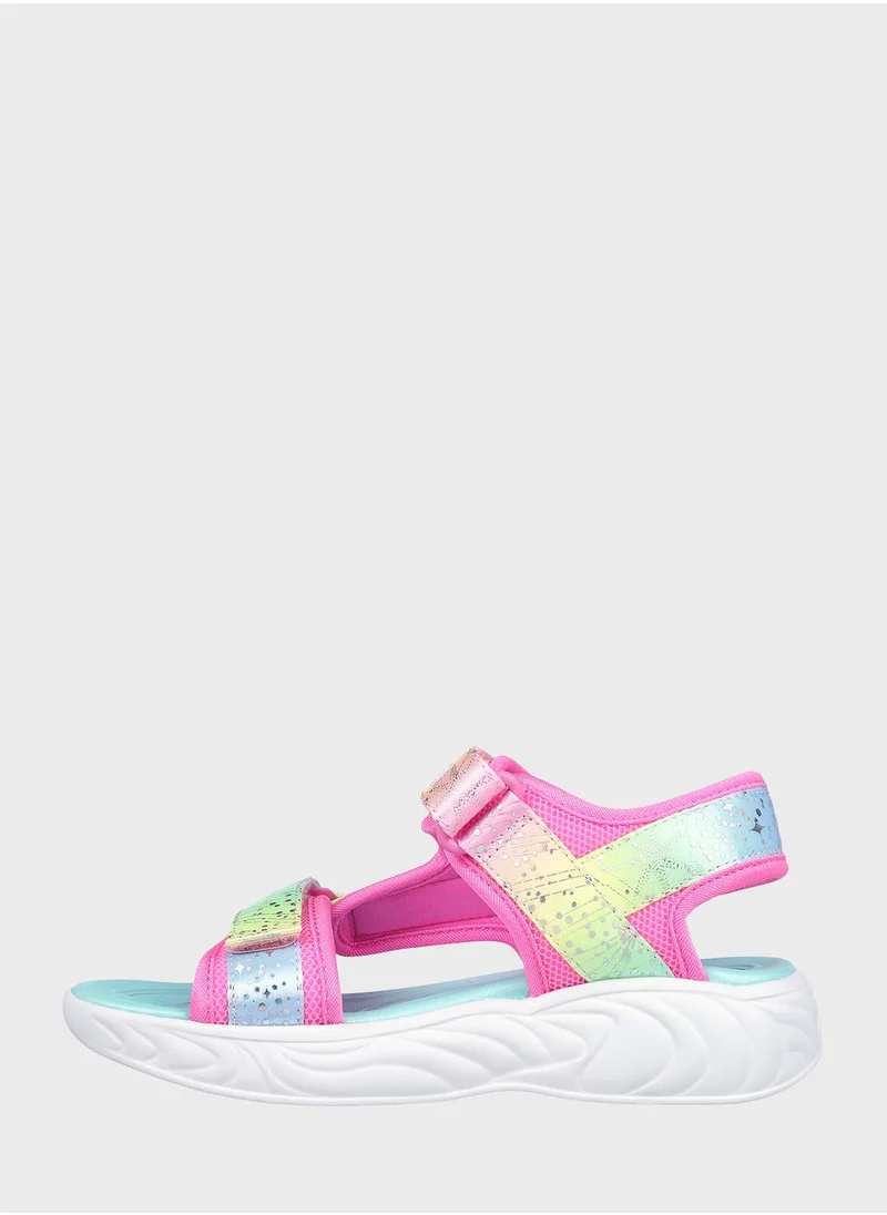 SKECHERS Kids Unicorn Dreams Sandals