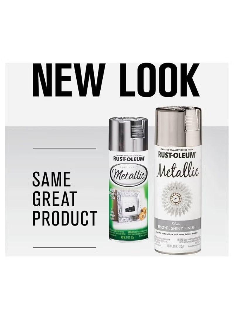 رست أوليوم طلاء رش معدني 312 جرام فضي - Image 3