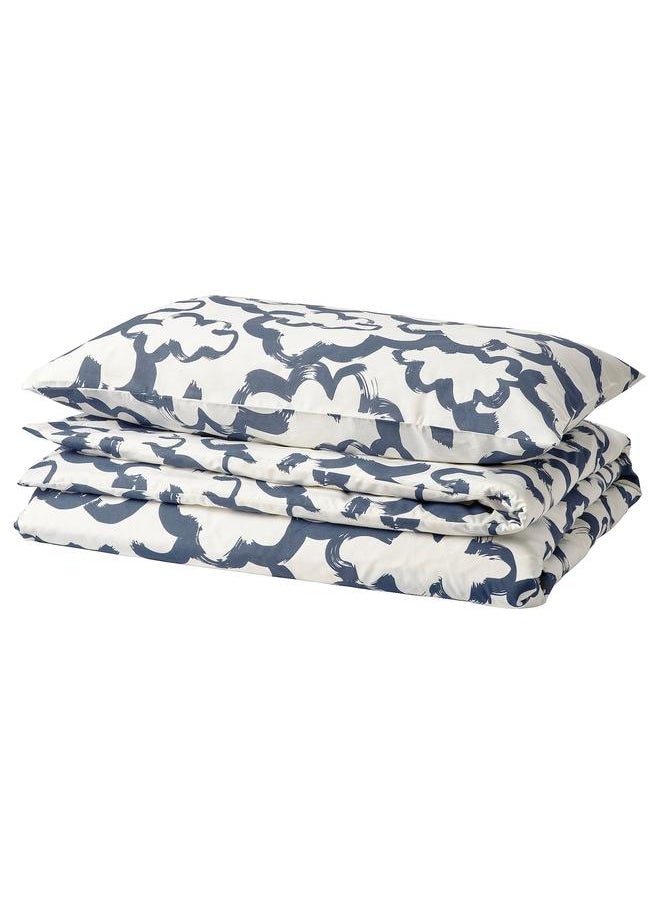 Duvet Cover And Pillowcase White Blue/Cloud 150X200/50X80 Cm - pzsku/ZDFD2F285A2C3F1727FC3Z/45/_/1731224021/8241d457-db53-41be-9116-6d4211a24374