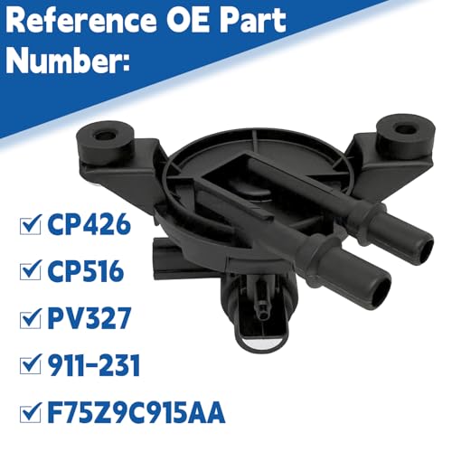 QFISH CP426 Vapor Canister Purge Valve Compatible with Ford Expedition F150 F250 Lincoln Blackwood Navigator 42L 46L 54L Replace CP426 CP516 PV327 911231 F75Z9C915AA - Image 3