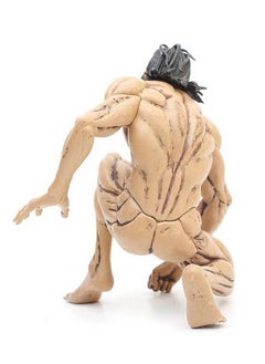 RATSAW Attack on Titan Figure Anime Figure Eren Yeager Action Figure Model Toy Collectibles Statue Anime Squatting Figure  - Image 3