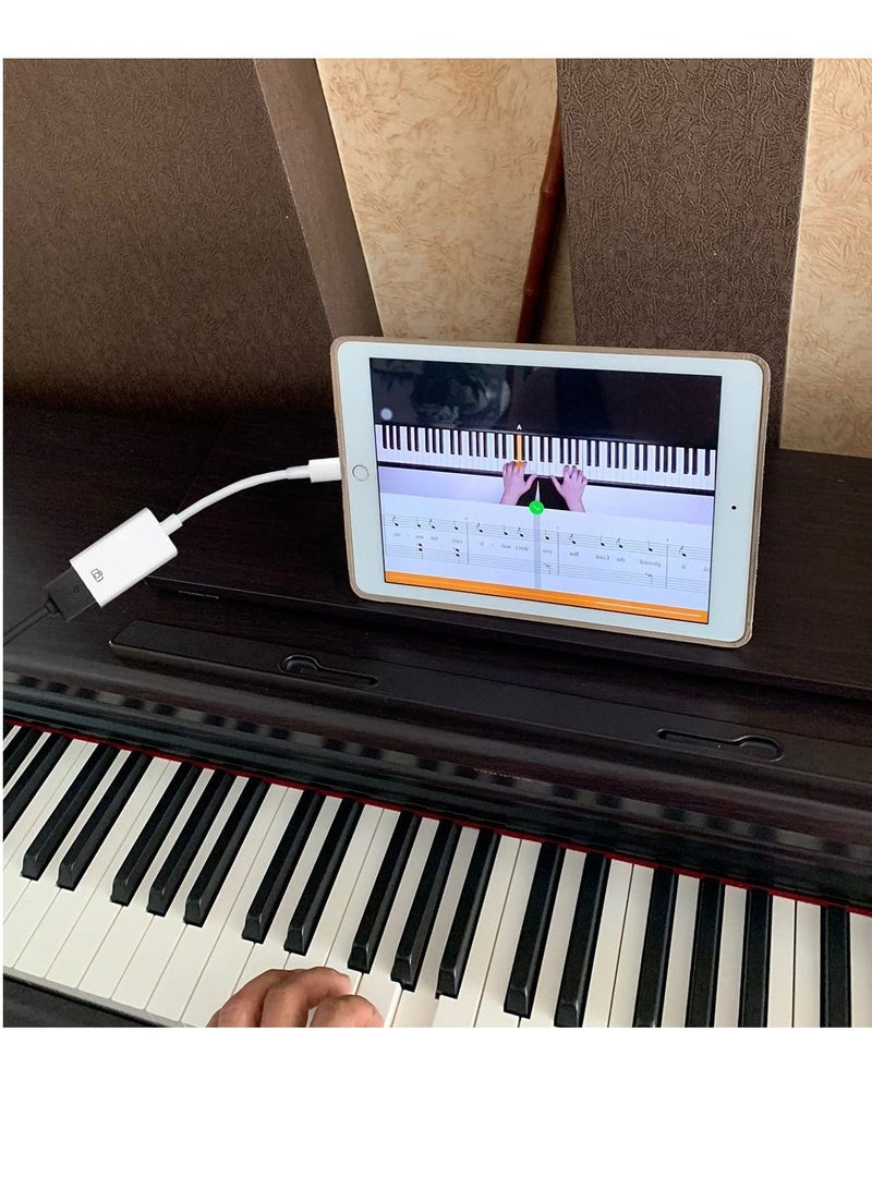 USB Camera Adapter, USB 3.0 OTG Cable for iPhone/iPad to Connect Card Reader, USB Flash Drive, U Disk, Keyboard, Mouse, Hubs, MIDI - Image 3