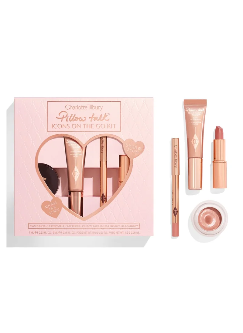 Charlotte Tilbury Pillow Talk Icons On The Go Kit, Savings 11%