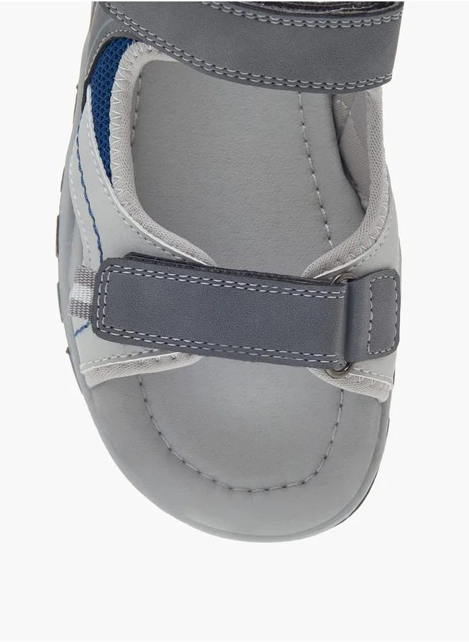 ال بي ال من شو اكسبرس Boys Colourblock Sandals With Hook And Loop Closure Ramadan Collection