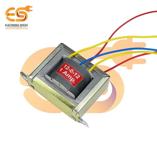Electronicspices Electronic Spices 12-0-12 12V 1Amp Center Tapped Step Down Transformer - Image 4