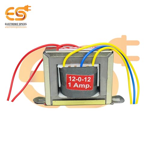 Electronicspices Electronic Spices 12-0-12 12V 1Amp Center Tapped Step Down Transformer - Image 3