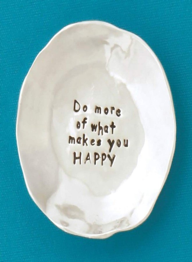 Basic Spirit Boxed Happy Large Charm Bowl, Home Decorative Bowls, Jewelry Trays, Jewelry Storage Display Organizer - Image 2
