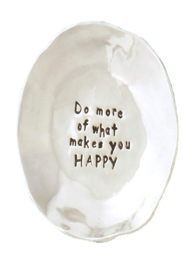 Basic Spirit Boxed Happy Large Charm Bowl, Home Decorative Bowls, Jewelry Trays, Jewelry Storage Display Organizer - Image 1