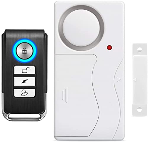 WSDCAM Door Alarm Wireless Anti-Theft Remote Control Door and Window Security Alarms - Image 1