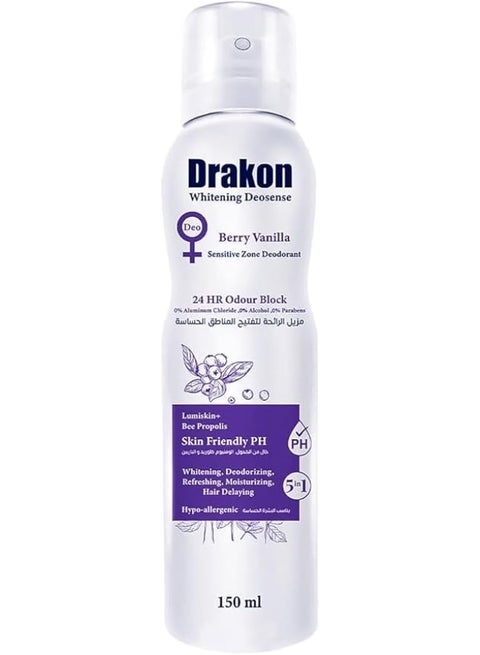 Whitening Deosense Deodorant Spray 150ml