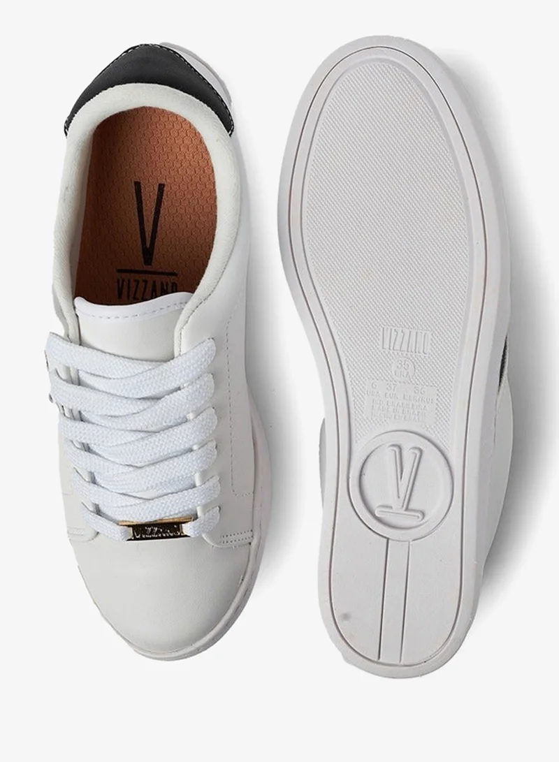 VIZZANO White Comfort Women’s Sneakers – Lace-Up Ladies Sneakers & Casual Sneakers for Girls for Women | Best Price UAE