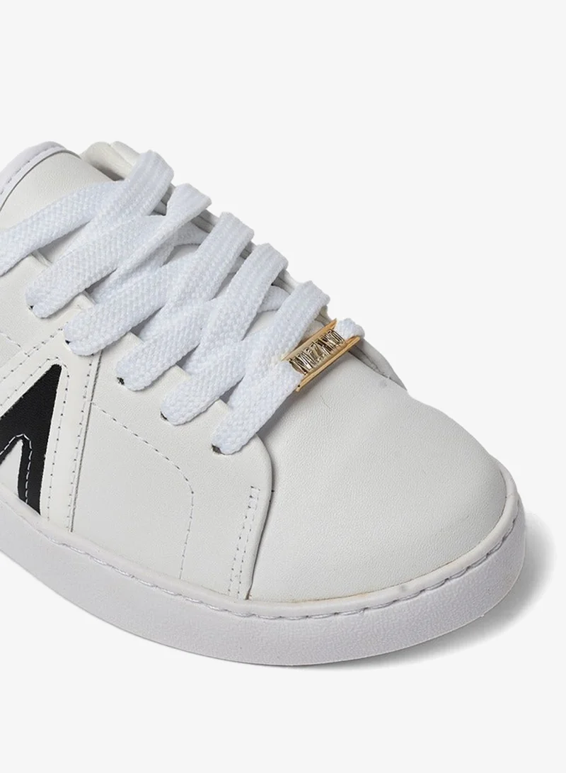 VIZZANO White Comfort Women’s Sneakers – Lace-Up Ladies Sneakers & Casual Sneakers for Girls for Women | Best Price UAE