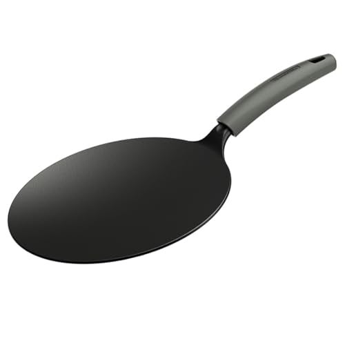 TRAMONTINA TITANEX 26cm Pre-Seasoned Cast Iron Concave Tawa | Tawa for Roti, Phulka, Paratha | Gas/Induction Compatible Cookware | Non-Slip Grip | Superior Heat Retention | Life-Time Warranty - Image 1