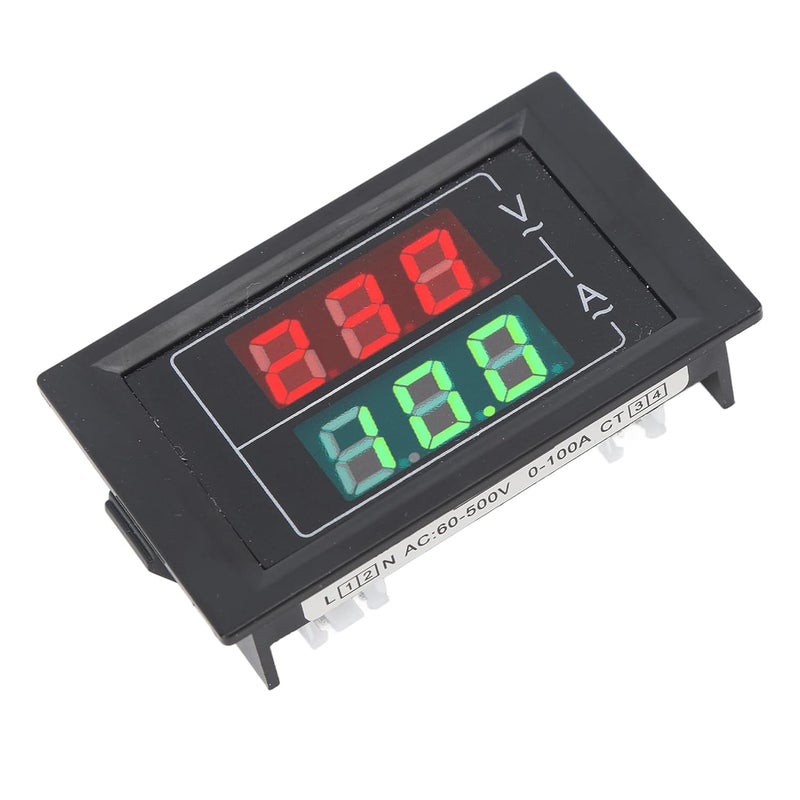 Digital Voltmeter Ammeter AC 60 500V 0 100A Single Phase LED For Home Industrial - Image 5