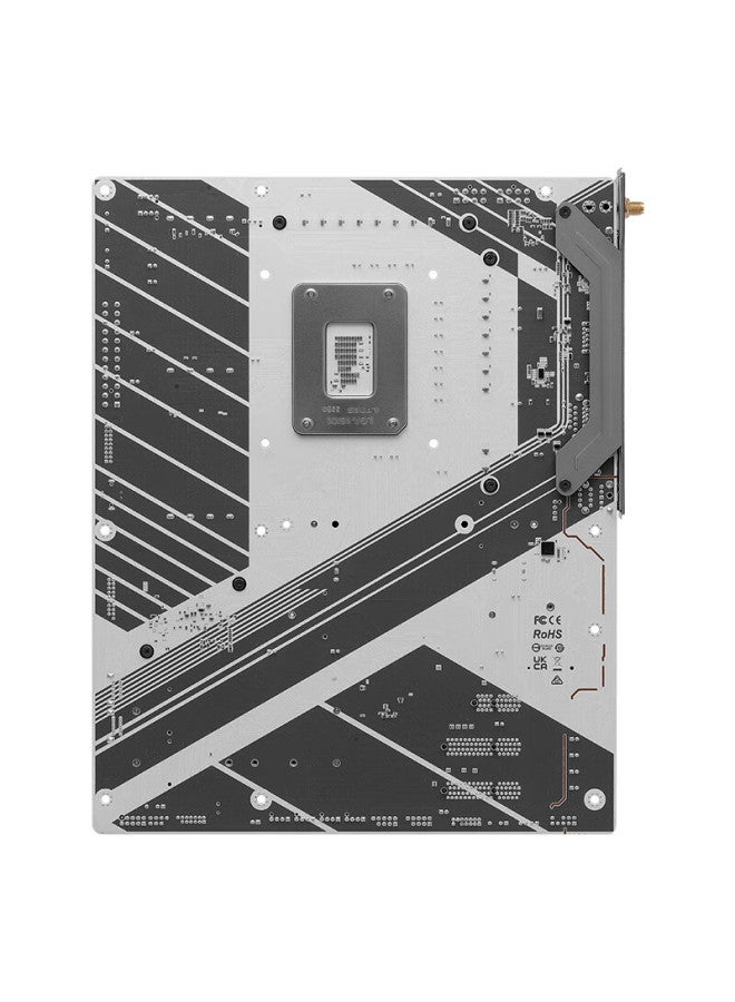 ASRock لوحة أم Asrock Z890 Pro Rs Wifi بيضاء، تدعم معالج 285k/265k/265kf - Image 4