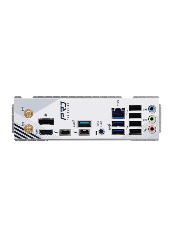 ASRock لوحة أم Asrock Z890 Pro Rs Wifi بيضاء، تدعم معالج 285k/265k/265kf - Image 3
