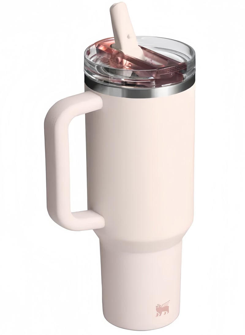 Stanley Quencher ProTour Flip Straw Tumbler with Leakproof Lid 40 oz| Built-In Straw & Handle | Cupholder Compatible for Travel | Insulated Stainless Steel Cup | BPA-Free - Image 2