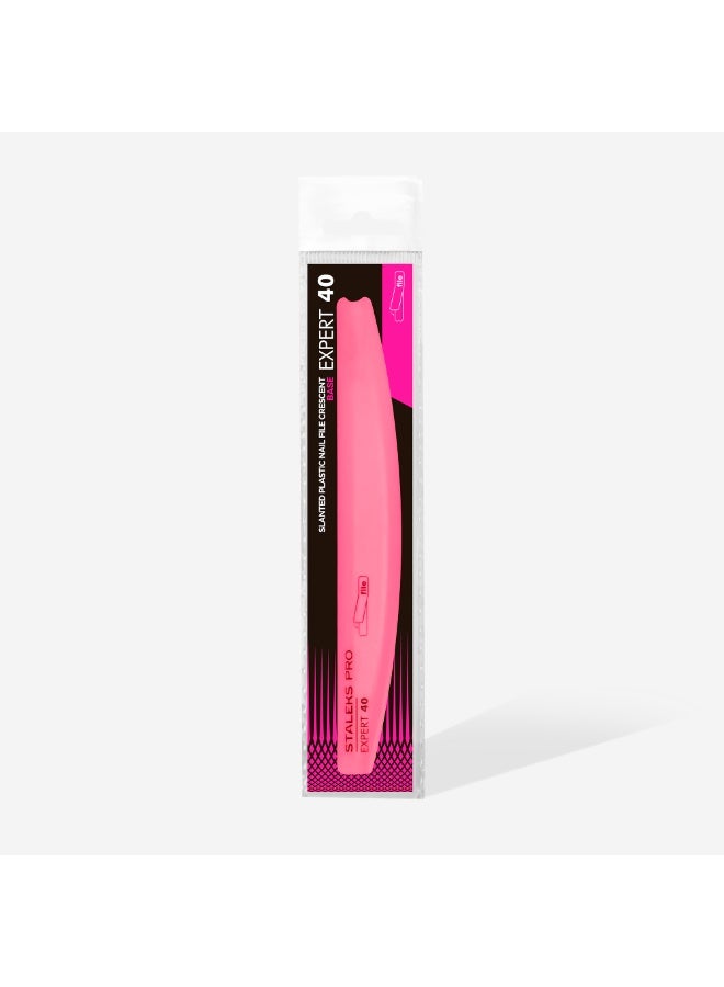 STALEKS PRO 5pcs Crescent Beveled Plastic Base for Nail File Expert 40 Nail Styling SPBE-40 - Image 2