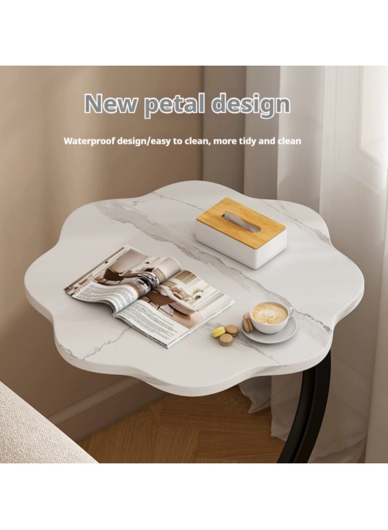 OHAHO C-Shaped End Table Sturdy Nordic Style Coffee Table Sofa Side Table End Table For Living Room 40*30*60cm - Image 5
