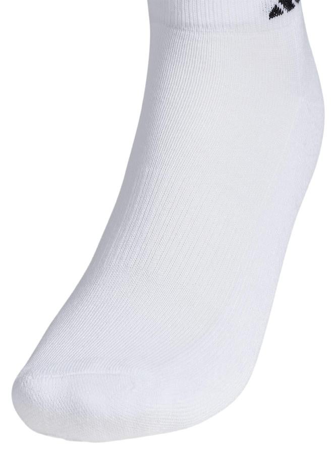 Adidas adidas mens Athletic Cushioned (6-pair) Low Cut Sock, White/Black, X-Large US  - Image 3