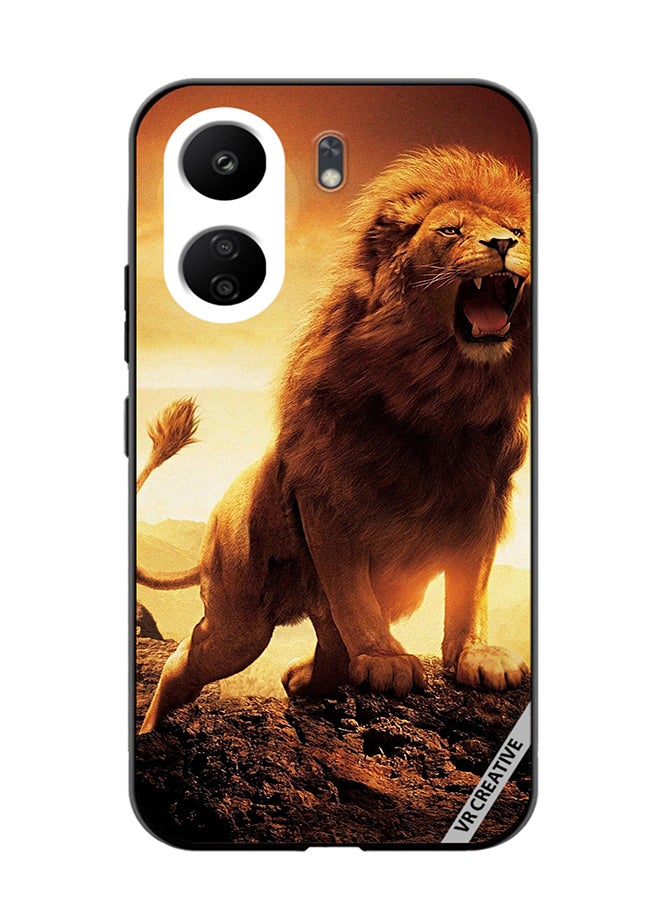VR CREATIVE Protective Case Cover For Xiaomi Redmi 13C Lion King Design Multicolour - Image 1