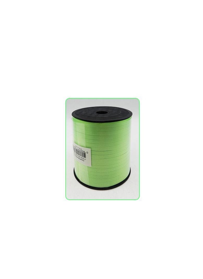 PP Ribbon 5mmX500yds Green Color