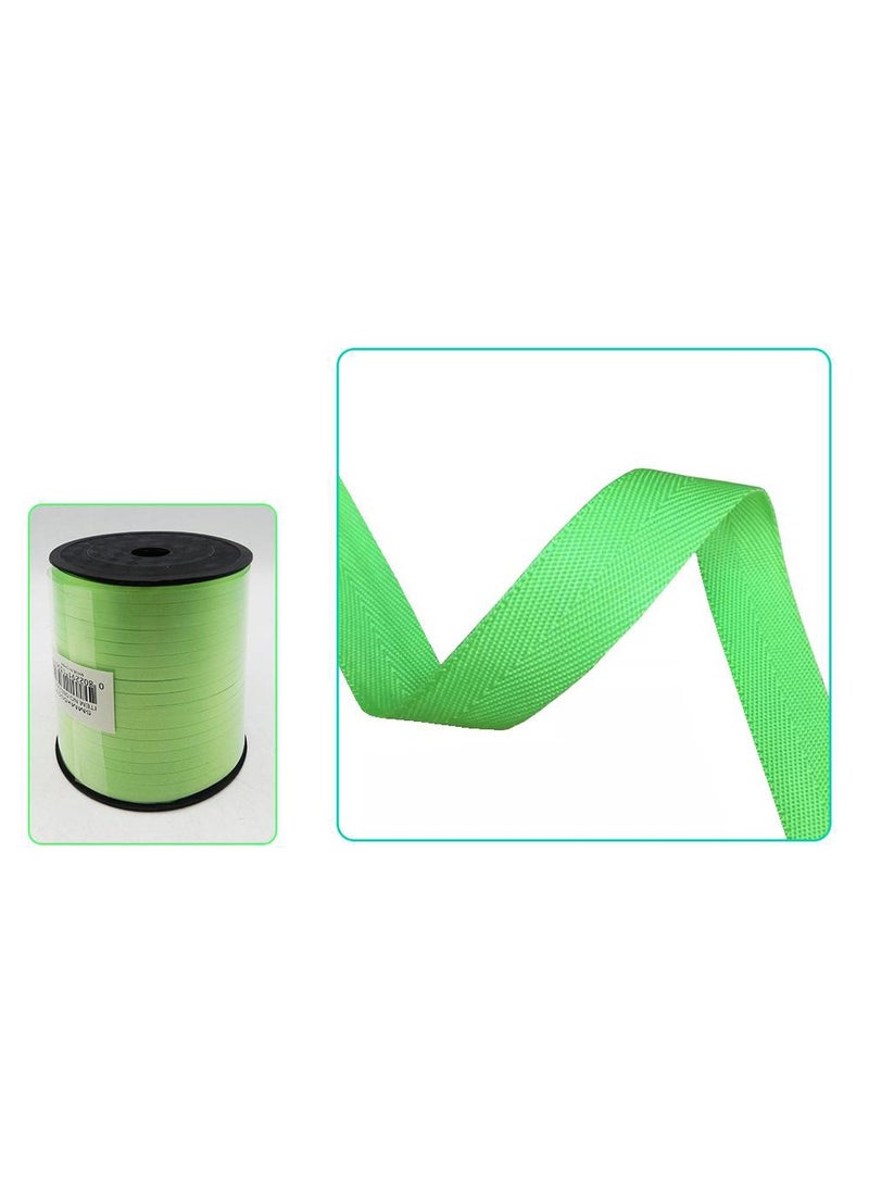 PP Ribbon 5mmX500yds Green Color