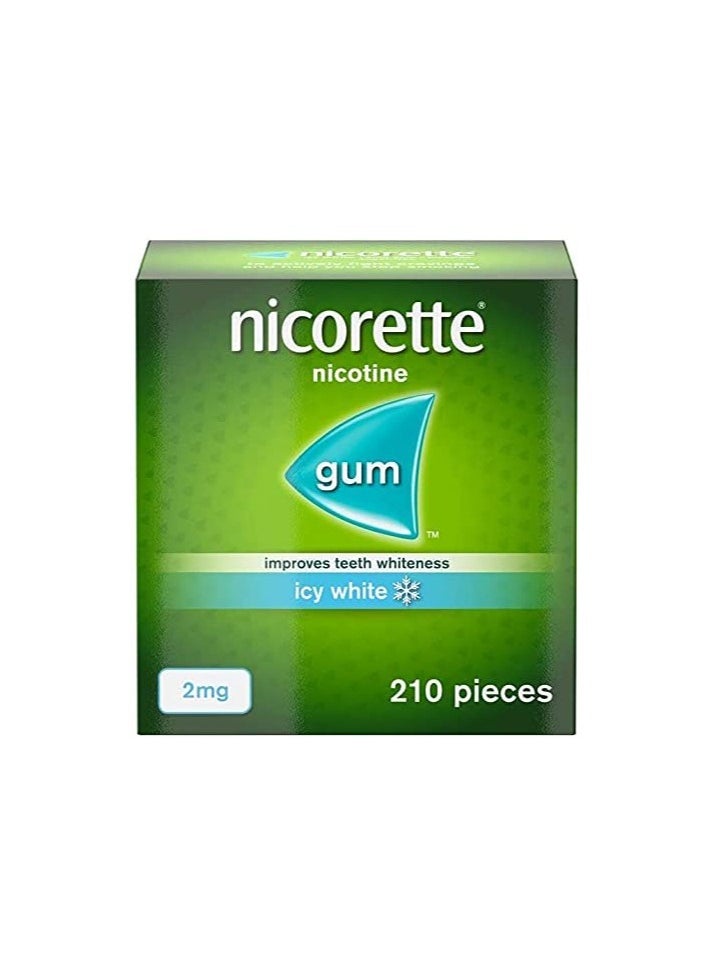 nicorette Nicorette Icy White 2mg 210pcs  - Image 1