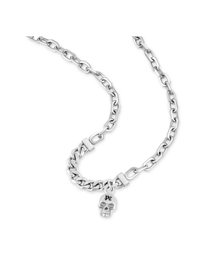 بالم انجلز Baldo Stainless Steel Skull Charm Necklace for Men