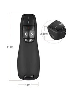 HuHa R400 2.4G Hz Mini Wireless Laser Pointer Presenter Receiver Remote Control Ir Ppt Presenter 650Nm Lazer  - Image 2