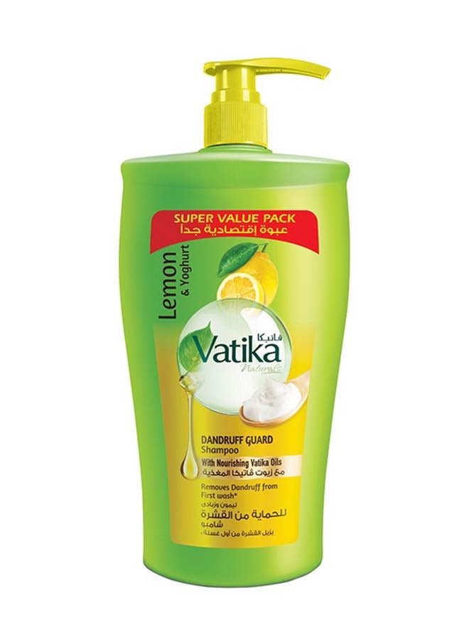 Vatika Naturals Dandruff Guard Shampooenriched With Lemon And Yoghurt 1L - Image 1