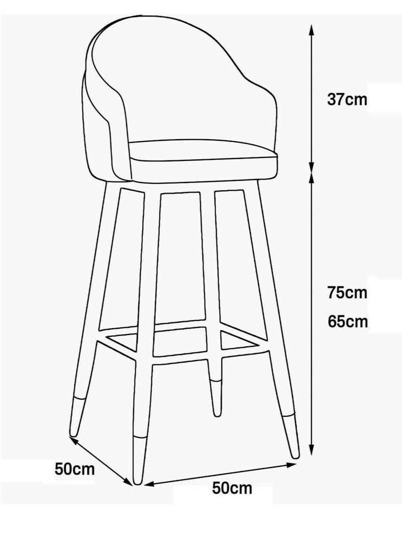 Bar Stool with elegant design - pzsku/ZDFD41415893FDDA25158Z/45/_/1691692688/aaeda7b5-cfd3-404e-8747-43c2faf53861