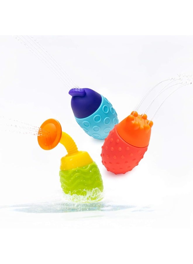 Sassy Easy Squeezies Bath Toys 3Piece Set That Encourage Stem Learning - Image 2