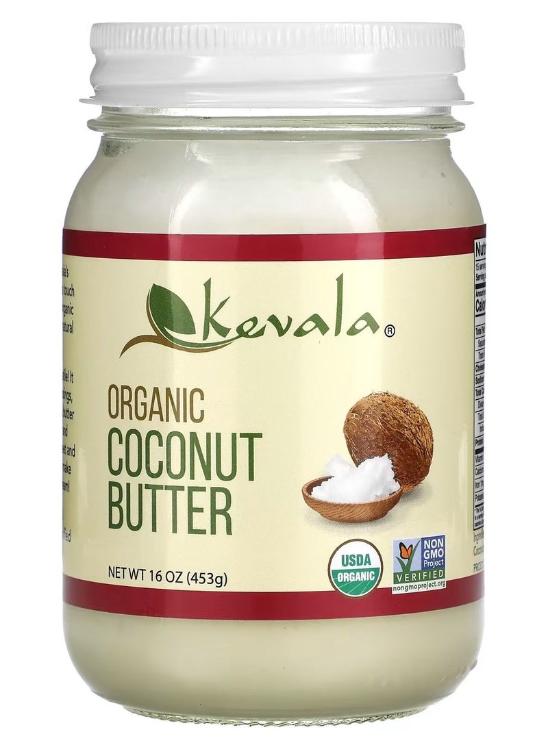 Kevala Organic Coconut Butter 16 oz (453 g)