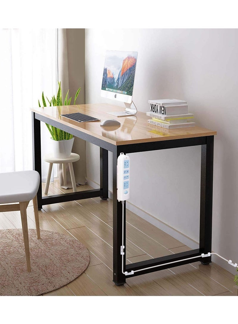 Zikra 4 Packs Power Strip Holder Wall Mount Self Adhesive  Cable Management System Punch Free for Remote Control Router  Tissue Box Kitchen - Image 4